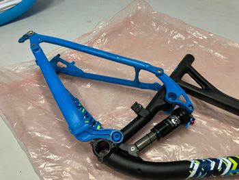 Used Radon Slide 150 8.0 2018 Frameset 2018 Mountainbike, Blue, 27.5 — image 3 of 23