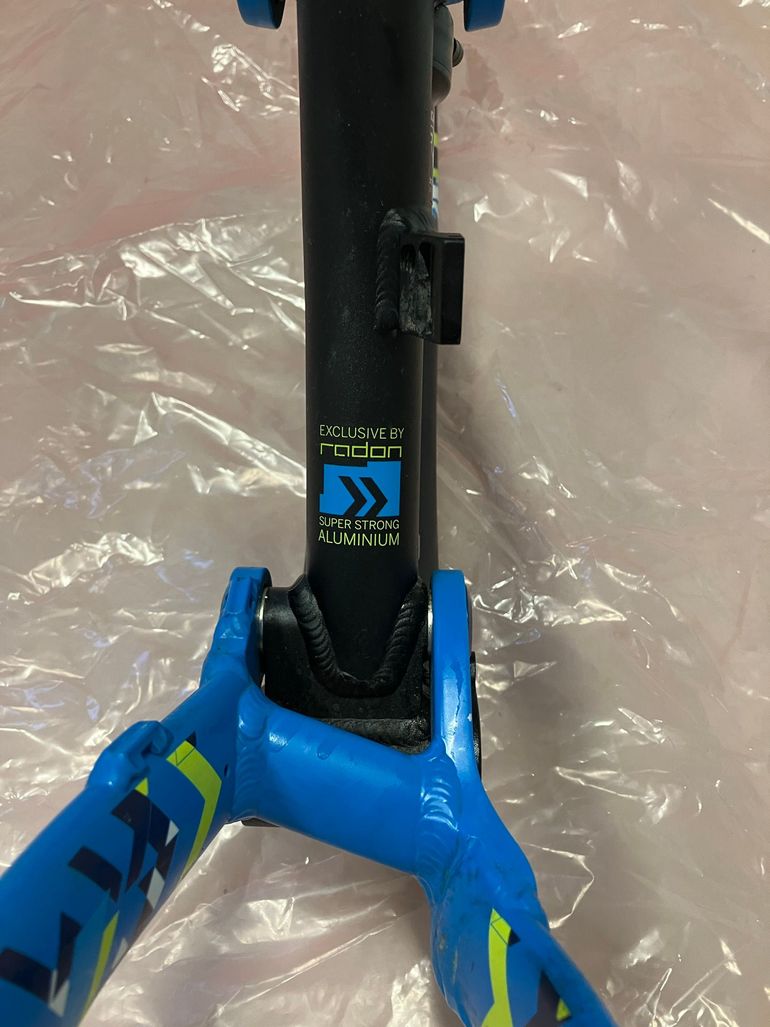 Used Radon Slide 150 8.0 2018 Frameset 2018 Mountainbike, Blue, 27.5 — image 16 of 23