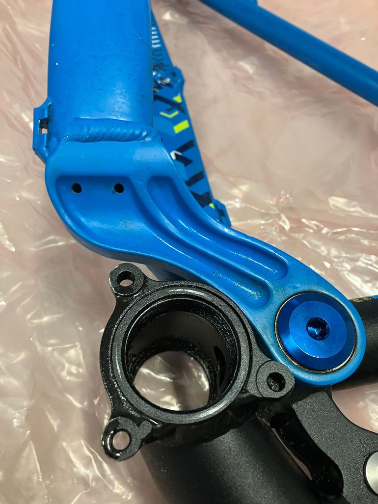 Used Radon Slide 150 8.0 2018 Frameset 2018 Mountainbike, Blue, 27.5 — image 5 of 23
