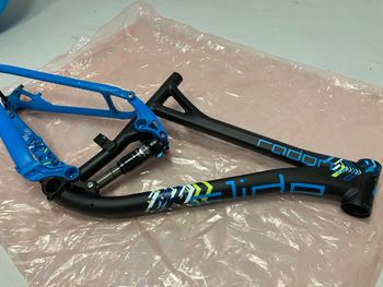 Used Radon Slide 150 8.0 2018 Frameset 2018 Mountainbike, Blue, 27.5 — image 2 of 23
