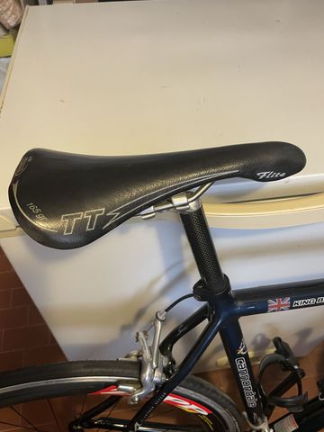 Used Cannondale Custom Campagnolo Record 1999 Road & Gravel, Blue — image 8 of 13