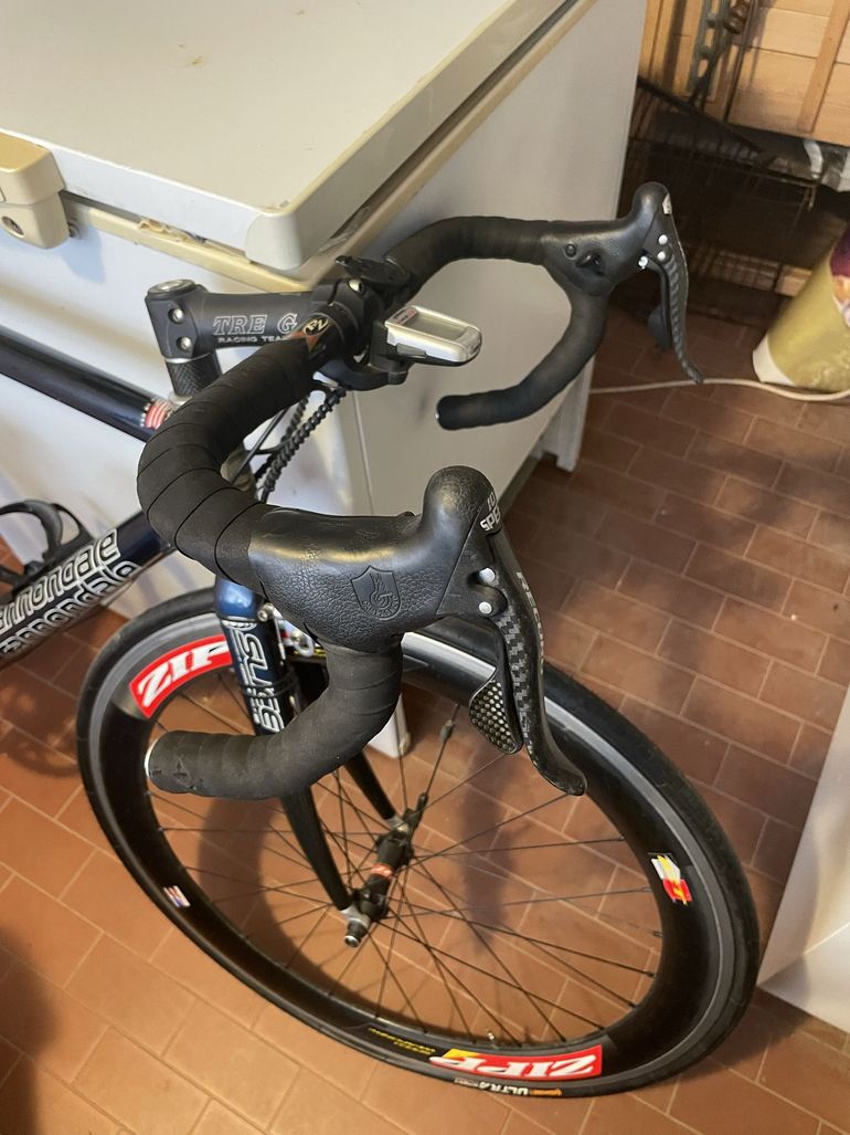 Used Cannondale Custom Campagnolo Record 1999 Road & Gravel, Blue — image 10 of 13