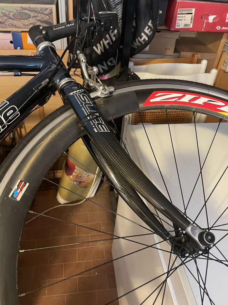 Used Cannondale Custom Campagnolo Record 1999 Road & Gravel, Blue — image 11 of 13