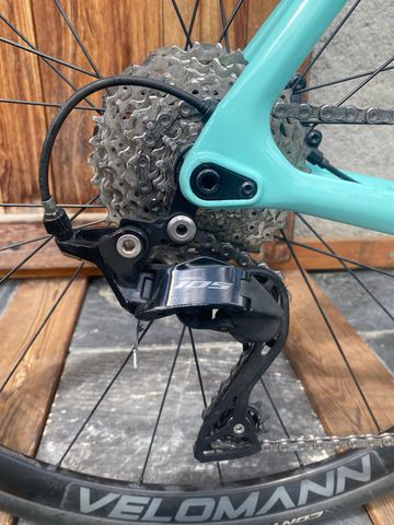 Gebrauchtes Bianchi Sprint 105 2024 2024 Road & Gravel, Blau — Bild 4 von 4