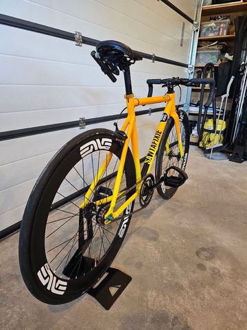 Used Santa fixie Custom Single Speed / Fixed Gear 2022 Road & Gravel, Orange — image 10 of 13