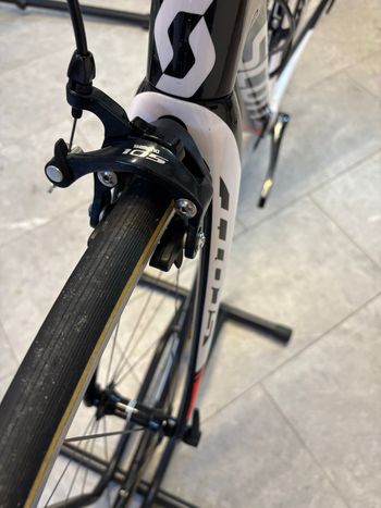 Used Scott solace Custom Shimano 105 2017 Road & Gravel, White — image 6 of 11