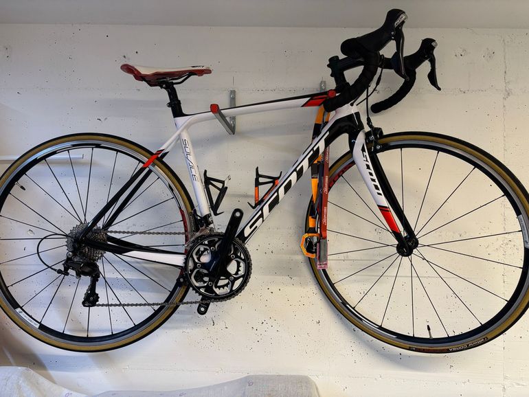 Used Scott solace Custom Shimano 105 2017 Road & Gravel, White — image 3 of 11