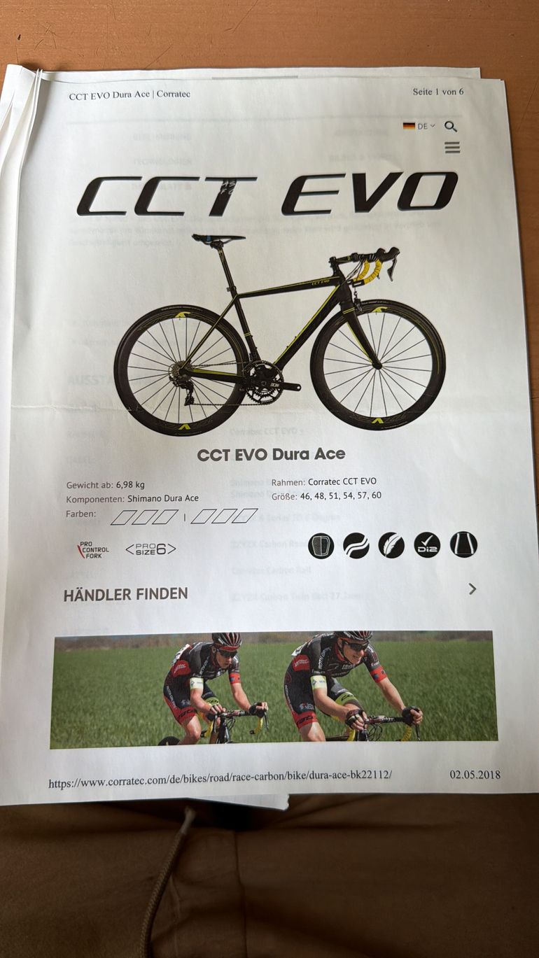 Brugt Corratec CCT Evo 2018 2018 Road & Gravel — billede 3 af 20