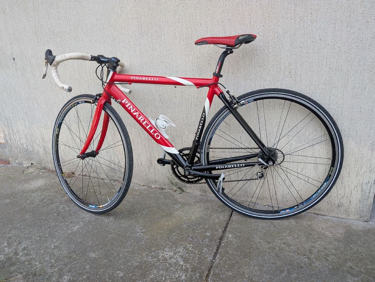 Used Pinarello Galileo Campagnolo Chorus 2003 Road & Gravel, Red — image 2 of 6