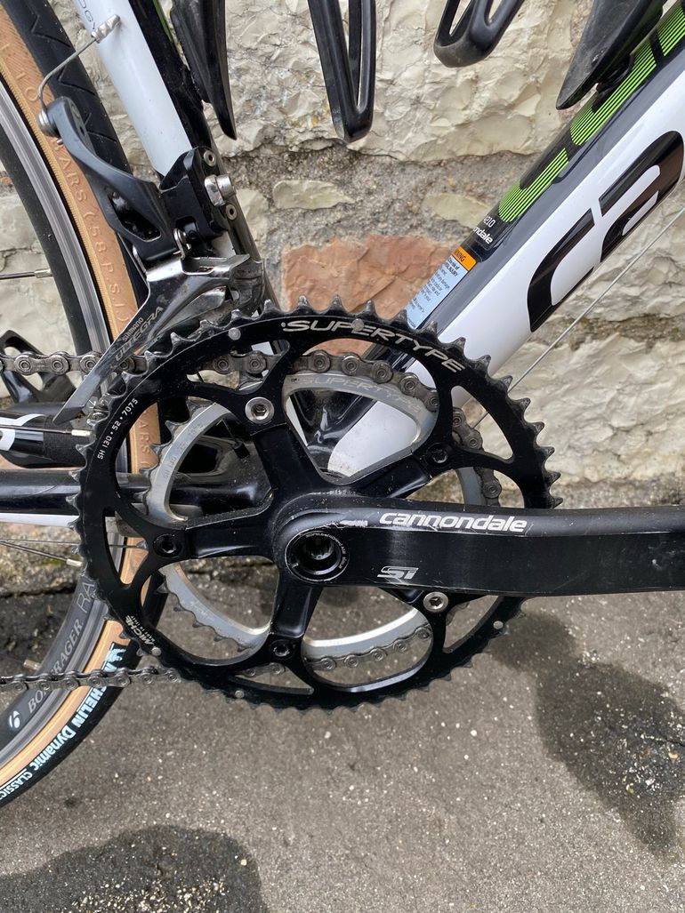 Used Cannondale Supersix Shimano Ultegra 2013 Road & Gravel, White — image 3 of 8