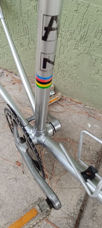 Used Alan Custom Frameset 1980 Road & Gravel, Light Gray — image 5 of 6