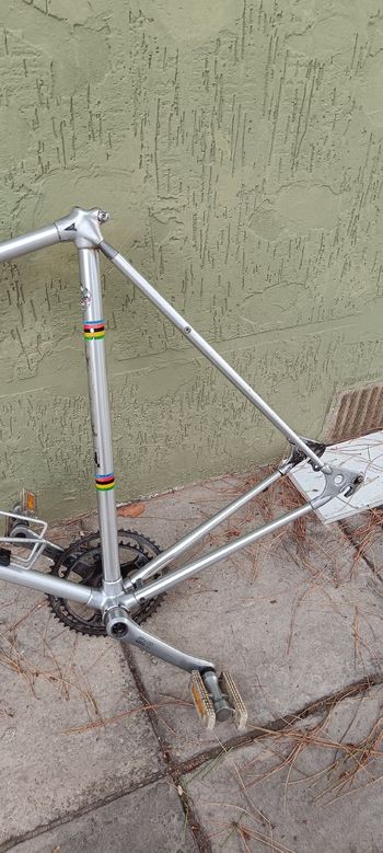 Used Alan Custom Frameset 1980 Road & Gravel, Light Gray — image 4 of 6