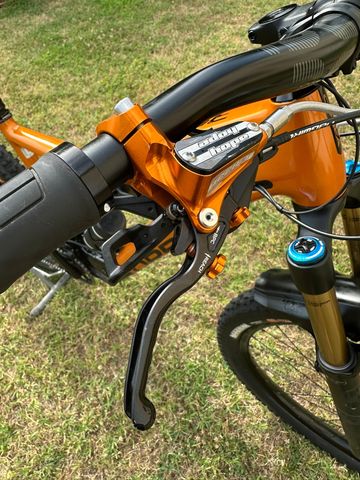 Gebrauchtes Orbea RISE H15 2022 2022 Mountainbike, Orange, 29 — Bild 9 von 12