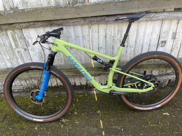 Gebrauchtes Santa Cruz Blur Shimano XTR 2023 Mountainbike, Grün, 29 — Bild 2 von 7
