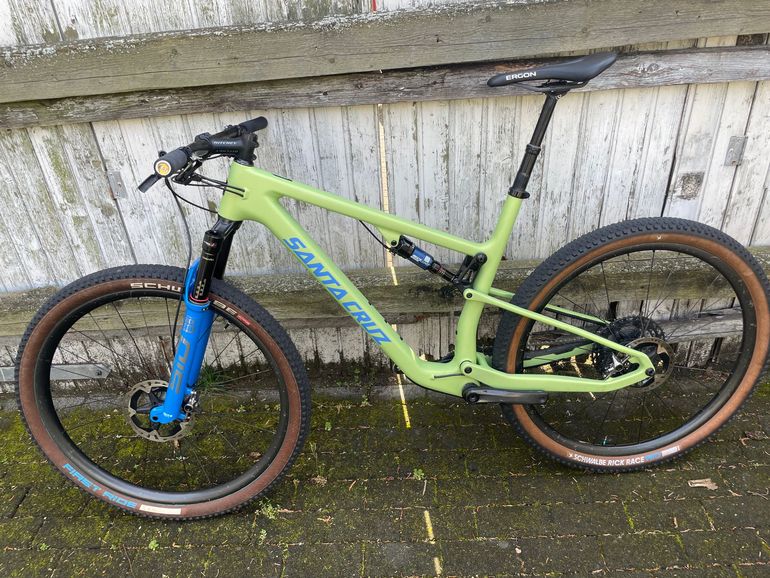 Brugt Santa Cruz Blur Shimano XTR 2023 Mountainbike — billede 2 af 7