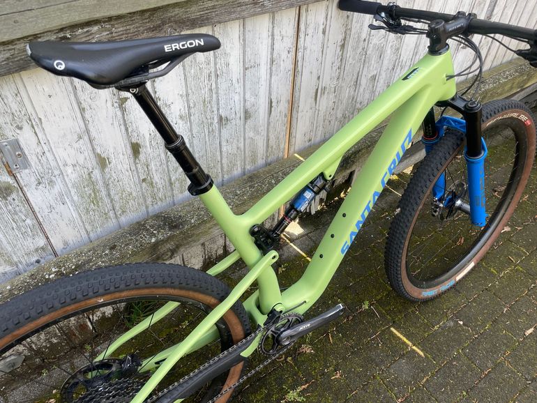 Brugt Santa Cruz Blur Shimano XTR 2023 Mountainbike — billede 3 af 7