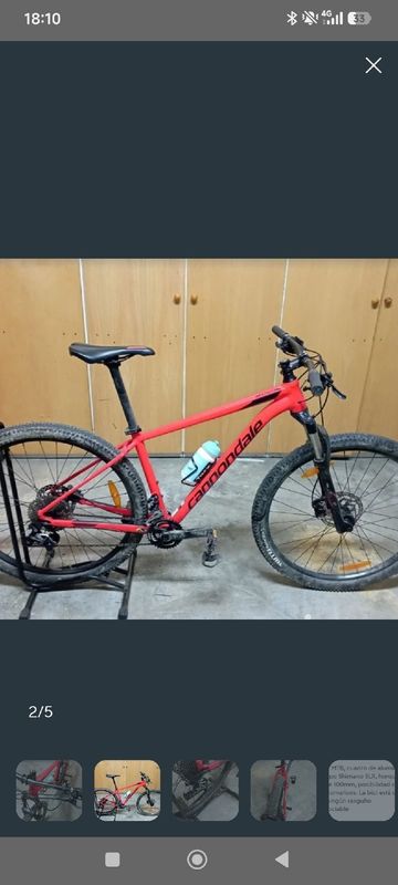 Used Cannondale Trail SL 2 2021 2021 Mountainbike, Orange, 29 — image 2 of 4