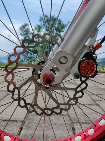 Gebrauchtes Echo Custom Single Speed / Fixed Gear 2015 Mountainbike, Hellgrau — Bild 8 von 8