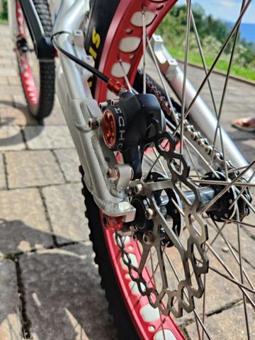 Gebrauchtes Echo Custom Single Speed / Fixed Gear 2015 Mountainbike, Hellgrau — Bild 7 von 8