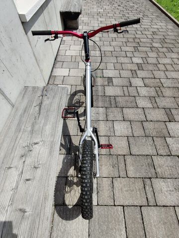 Gebrauchtes Echo Custom Single Speed / Fixed Gear 2015 Mountainbike, Hellgrau — Bild 3 von 8