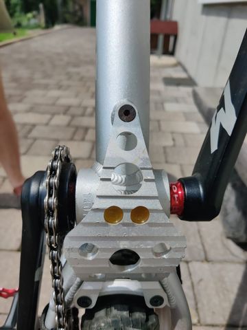 Gebrauchtes Echo Custom Single Speed / Fixed Gear 2015 Mountainbike, Hellgrau — Bild 5 von 8