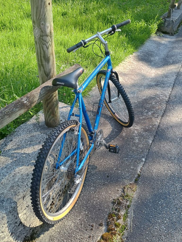 Used Specialized Hardrock Shimano Acera 1995 Mountainbike, Blue — image 6 of 9