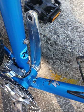 Used Specialized Hardrock Shimano Acera 1995 Mountainbike, Blue — image 9 of 9