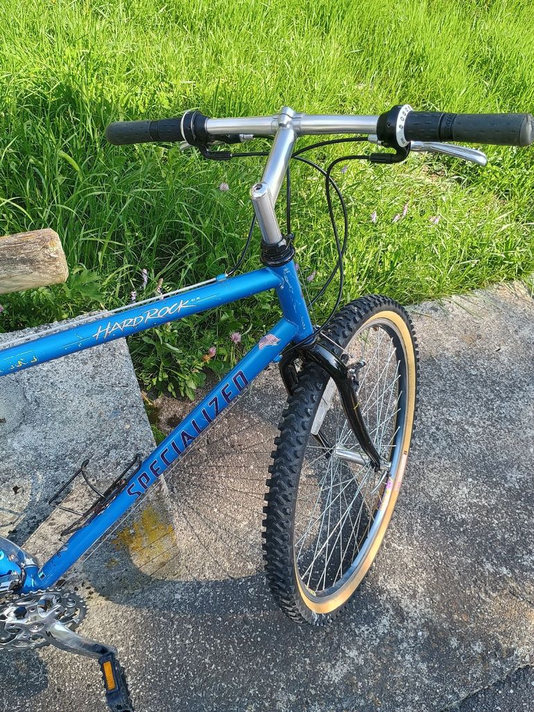 Used Specialized Hardrock Shimano Acera 1995 Mountainbike, Blue — image 2 of 9