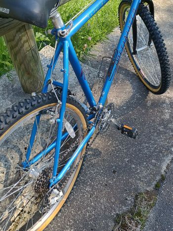 Used Specialized Hardrock Shimano Acera 1995 Mountainbike, Blue — image 4 of 9