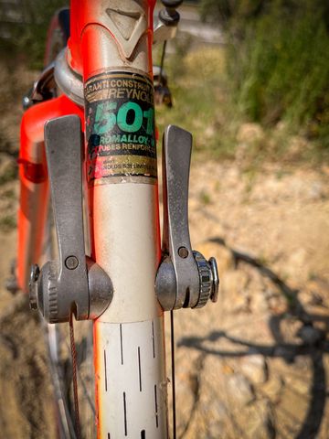 Used Gitane Custom Shimano Dura Ace 1990 Road & Gravel, Orange — image 4 of 7