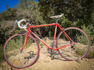 Used Gitane Custom Shimano Dura Ace 1990 Road & Gravel, Orange — image 6 of 7