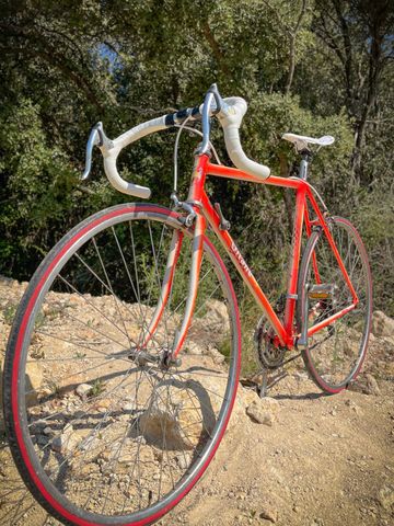 Used Gitane Custom Shimano Dura Ace 1990 Road & Gravel, Orange — image 5 of 7