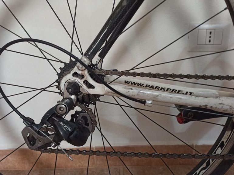 Used Parkpre Custom Shimano 105 2013 Road & Gravel, White — image 3 of 6
