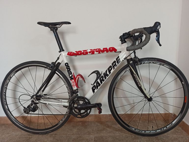 Used Parkpre Custom Shimano 105 2013 Road & Gravel, White — image 1 of 6