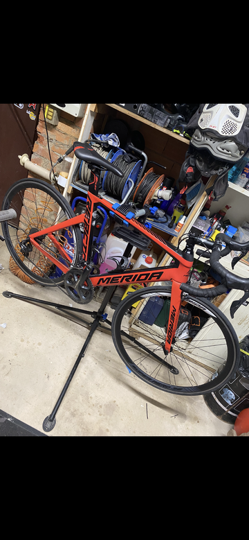 Used Merida REACTO 5000 2017 2017 Road & Gravel, Red — image 2 of 5