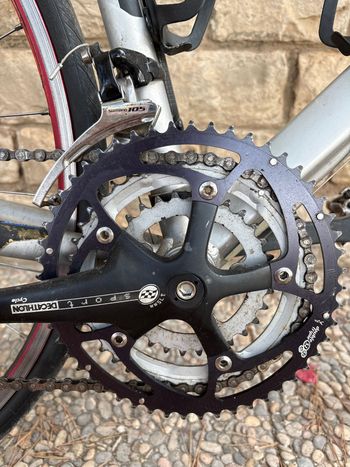 Used DECATHLON Custom Shimano 105 2012 Road & Gravel, Light Gray — image 5 of 11