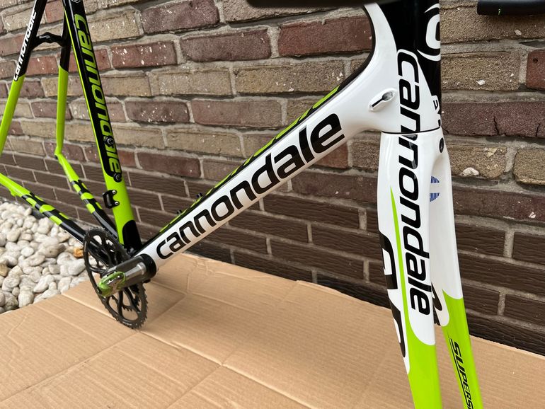 Used Cannondale SuperSix EVO Frameset 2014 Road & Gravel, Green — image 3 of 15