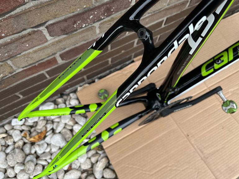 Used Cannondale SuperSix EVO Frameset 2014 Road & Gravel, Green — image 7 of 15
