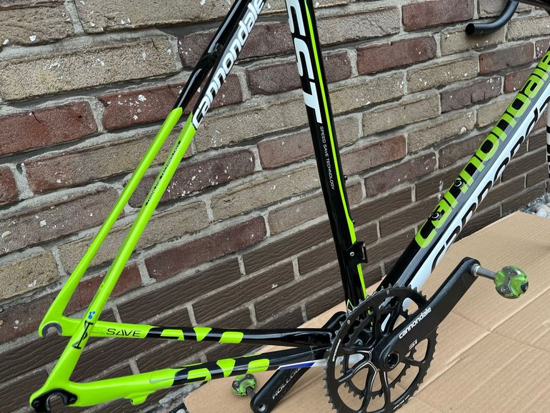 Used Cannondale SuperSix EVO Frameset 2014 Road & Gravel, Green — image 6 of 15