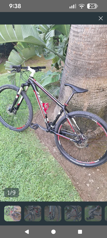 Brugt Teek X Caliber 8 2021 Mountainbike — billede 3 af 9