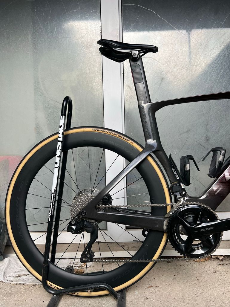 Gebrauchtes Scott Foil Shimano 105 Di2 2023 Road & Gravel, Hellgrau — Bild 3 von 6