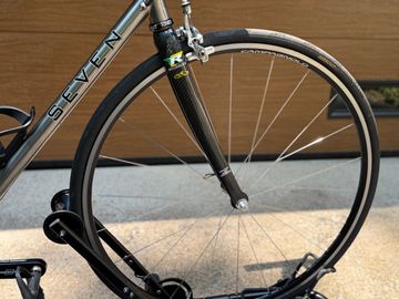 Used Seven Cycles Odonata Titanium I 1998 Road & Gravel, Light Gray — image 6 of 14