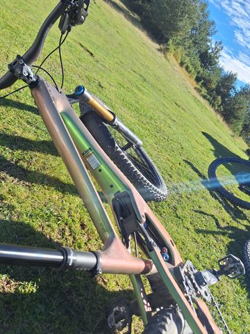 Used Cannondale Jekyll 1 2024 2024 Mountainbike, Green, 29 — image 4 of 5