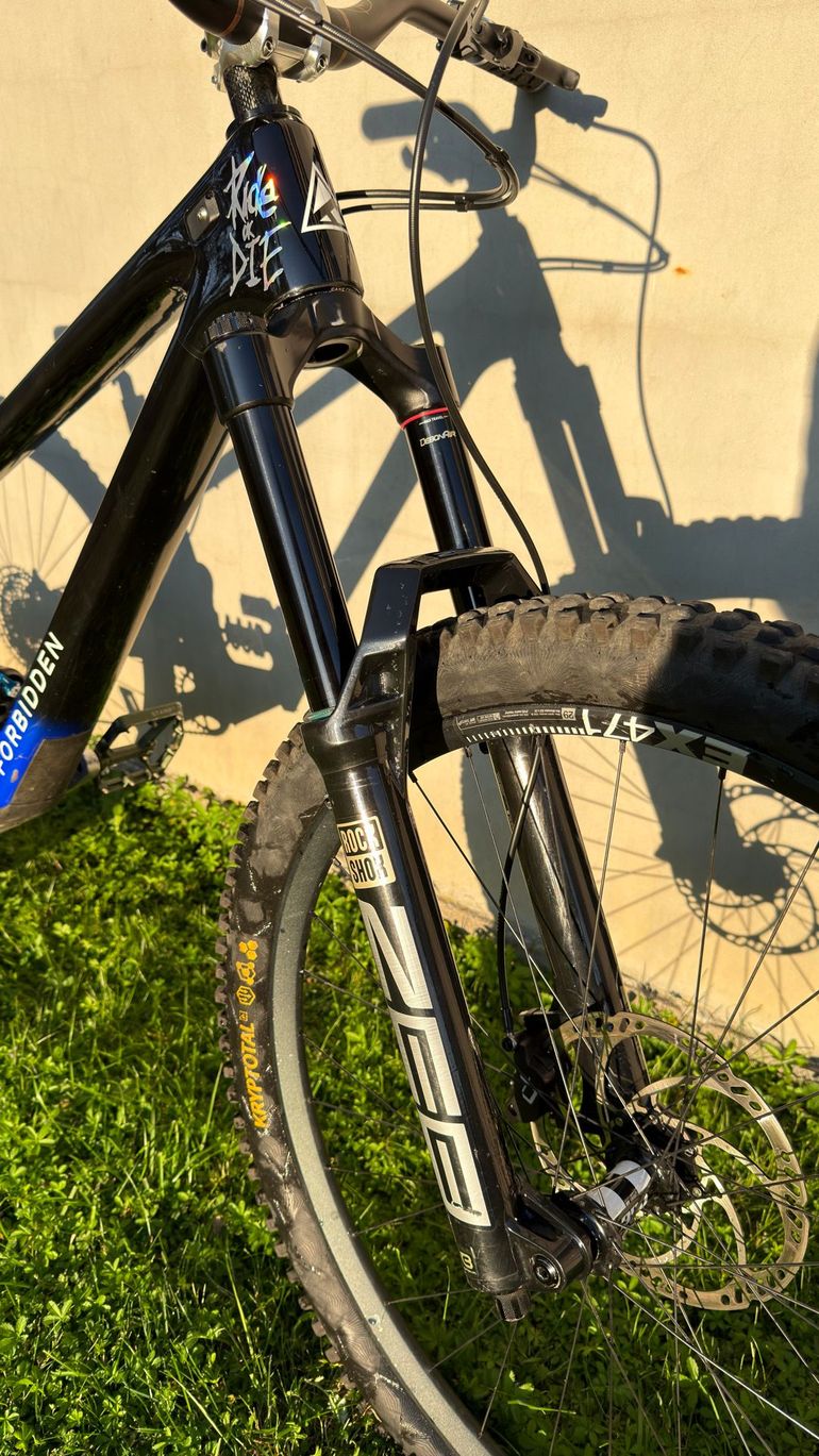 Gebrauchtes Forbidden Dreadnought SRAM GX Eagle 2022 Mountainbike, Blau — Bild 6 von 99