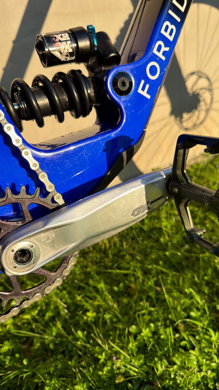 Gebrauchtes Forbidden Dreadnought SRAM GX Eagle 2022 Mountainbike, Blau — Bild 81 von 99