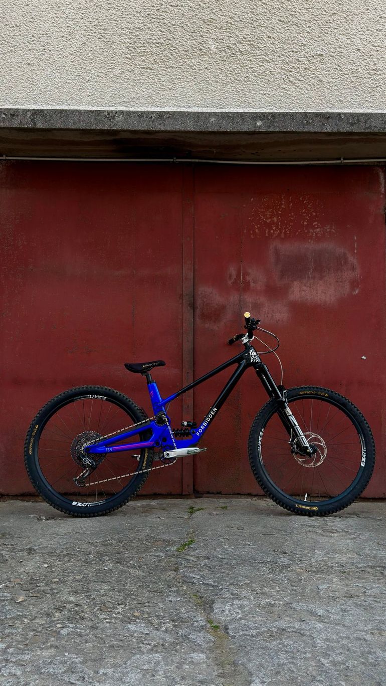 Gebrauchtes Forbidden Dreadnought SRAM GX Eagle 2022 Mountainbike, Blau — Bild 4 von 4