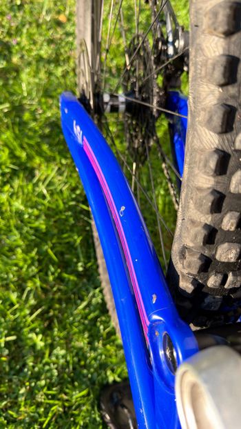 Gebrauchtes Forbidden Dreadnought SRAM GX Eagle 2022 Mountainbike, Blau — Bild 94 von 99