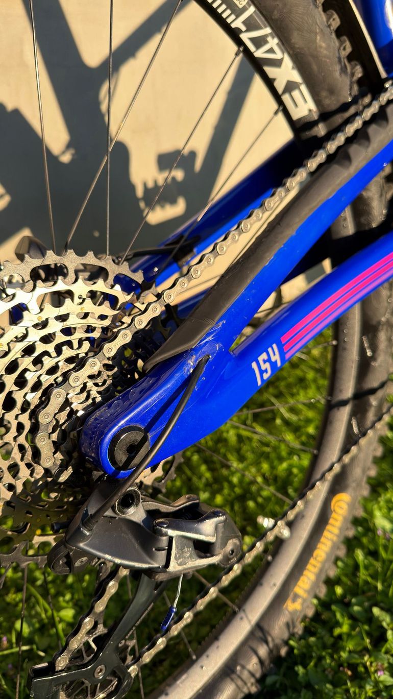 Gebrauchtes Forbidden Dreadnought SRAM GX Eagle 2022 Mountainbike, Blau — Bild 83 von 99
