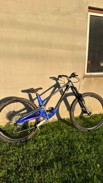 Gebrauchtes Forbidden Dreadnought SRAM GX Eagle 2022 Mountainbike, Blau — Bild 55 von 99