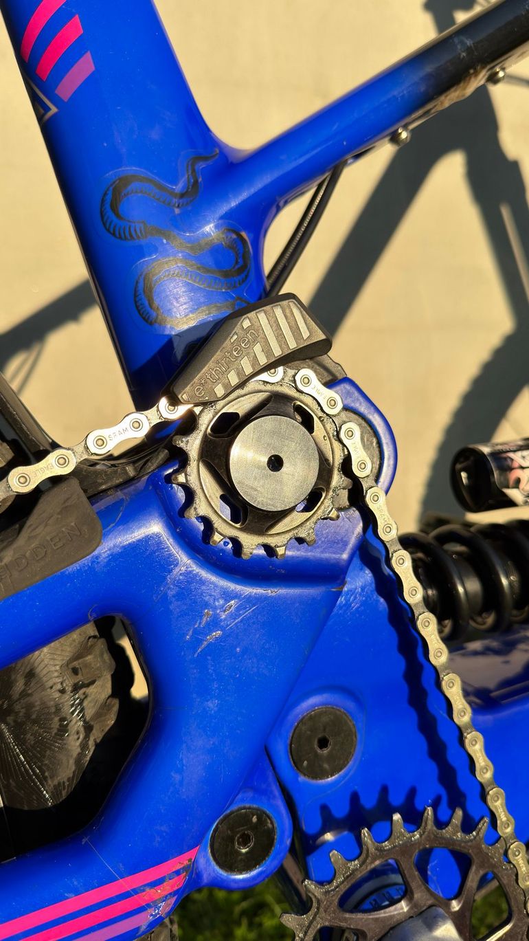 Gebrauchtes Forbidden Dreadnought SRAM GX Eagle 2022 Mountainbike, Blau — Bild 79 von 99